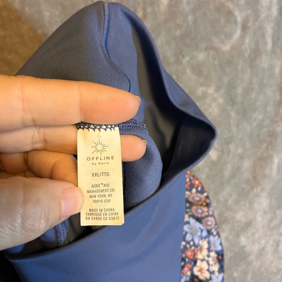 Offline by Aerie XXL Floral Tennis Pickleball Golf Yoga Skort Skirt Pockets - Picture 8 of 9